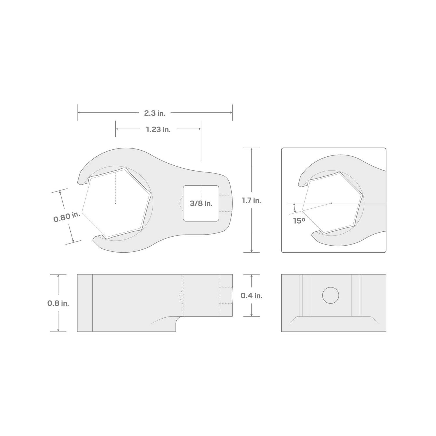 Tekton 3/8 Inch Drive Long Torx Bit Socket Set SHB91305 - MT - Mrs Treak