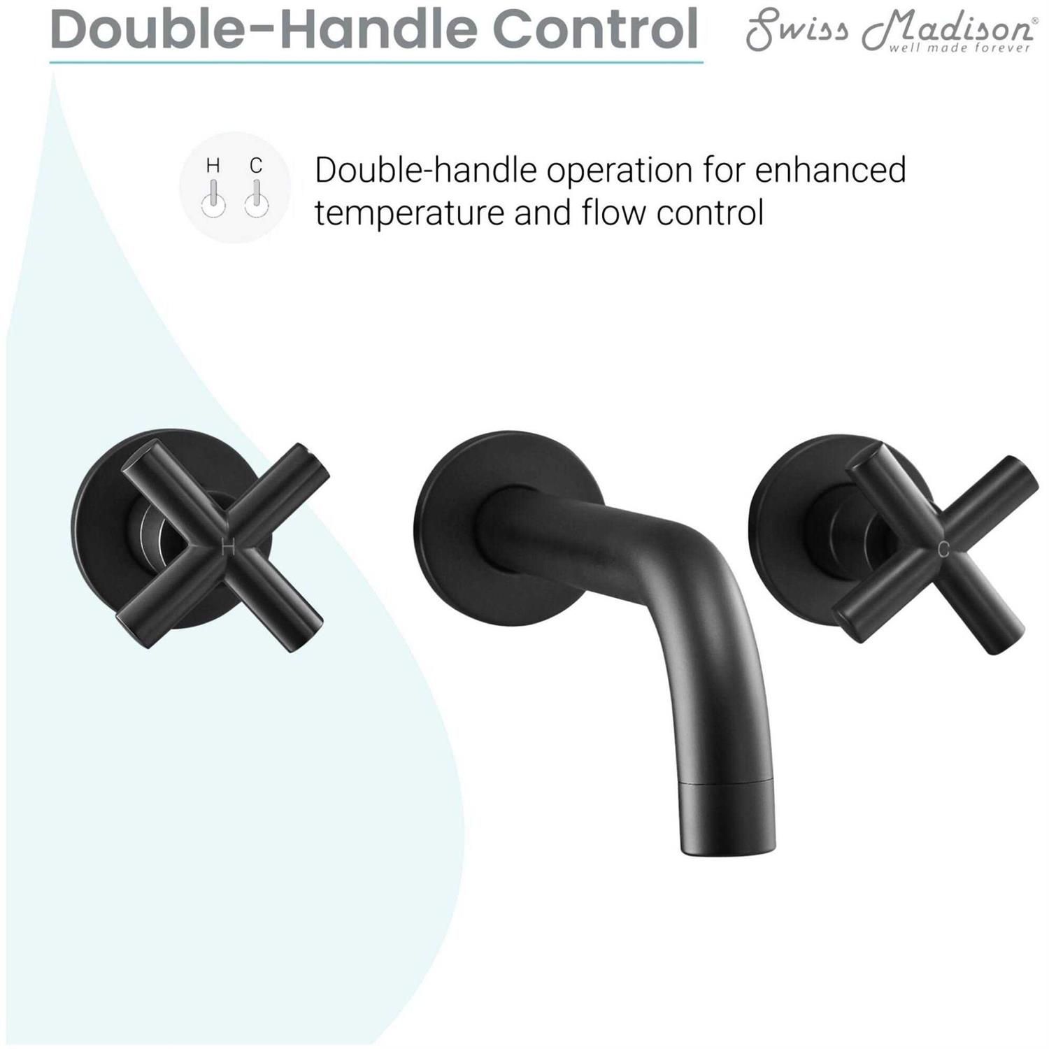 Swiss Madison SM-2T257 Sublime II Dual Flush Round Two Piece Toilet - MT - Mrs Treak