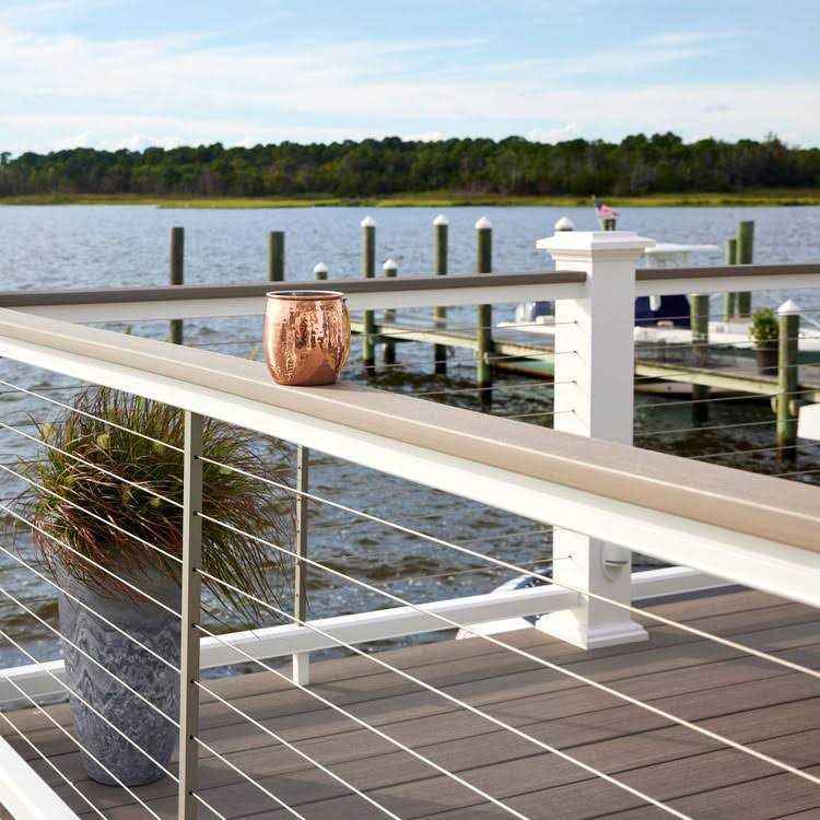 TimberTech Classic Composite Series Drink Rail Top Rail - MT - Mrs Treak