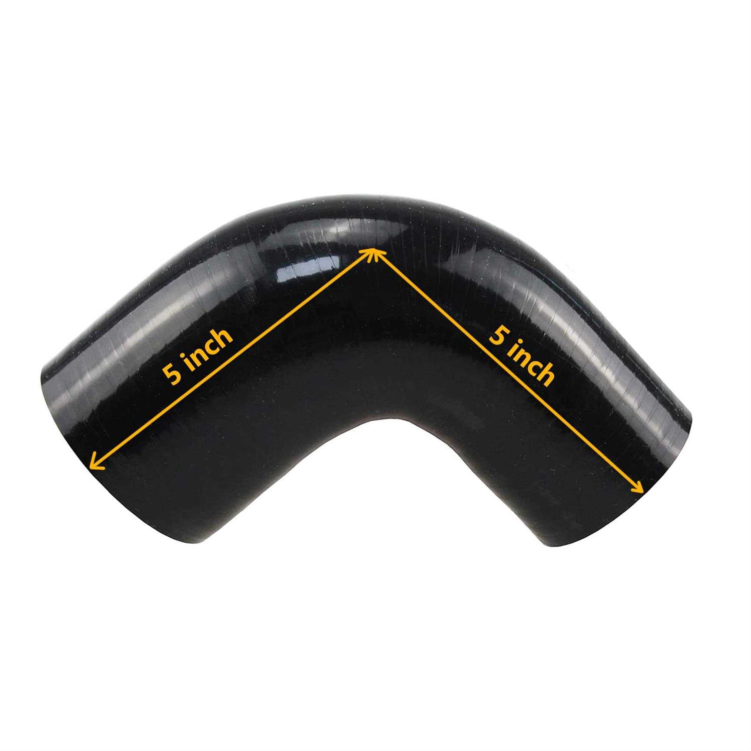 Ucreative 90 Degree Elbow 4-ply High Performance Coupler Silicone Hose - MT - Mrs Treak