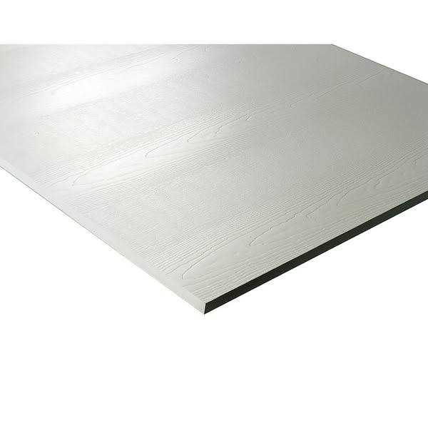 Veranda 3/4 in. x 8 ft. White PVC Reversible Trim - MT - Mrs Treak