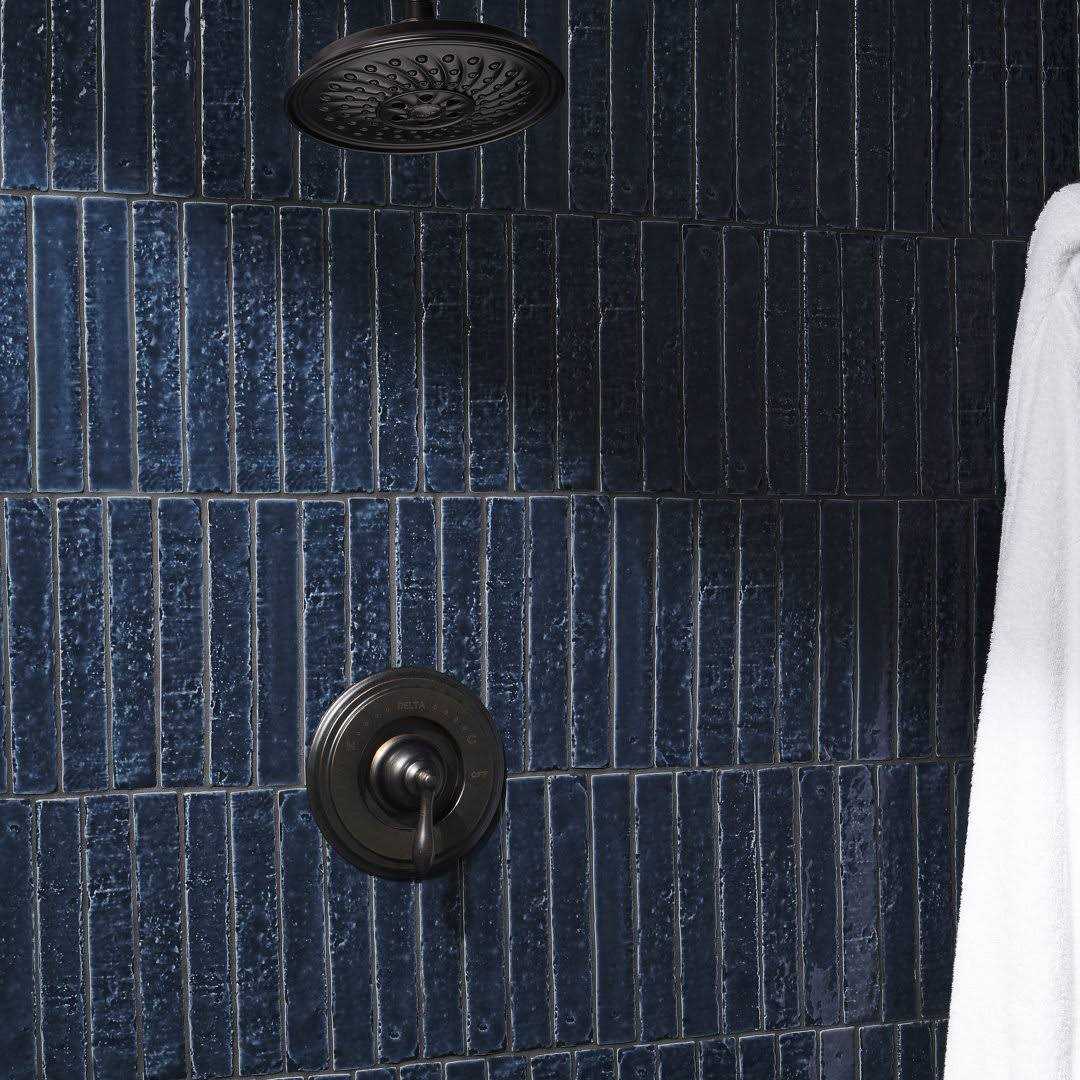 Virtuo 1.45 in. x 9.21 in. Crackled Ceramic Subway Wall Tile Ivy Hill Tile - MT - Mrs Treak