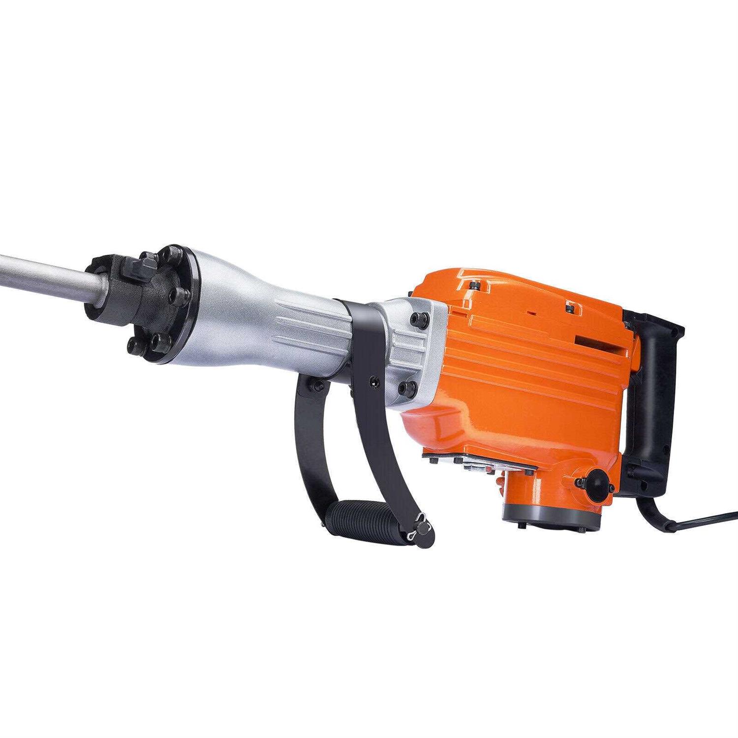 VEVOR Demolition Hammer Demolition Jack Hammer Concrete Breaker 3500W Electric Hammer 2 Chisel Bits - MT - Mrs Treak