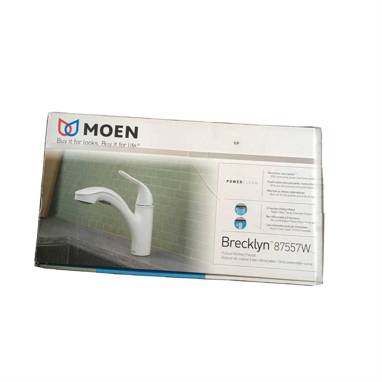 Moen Brecklyn Single-Handle 6-Spray Tub Shower Faucet Magnetix Rainshower - MT - Mrs Treak