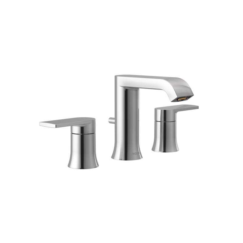 Moen T6420 Eva Two Handle Widespread Bathroom Faucet Chrome - MT - Mrs Treak