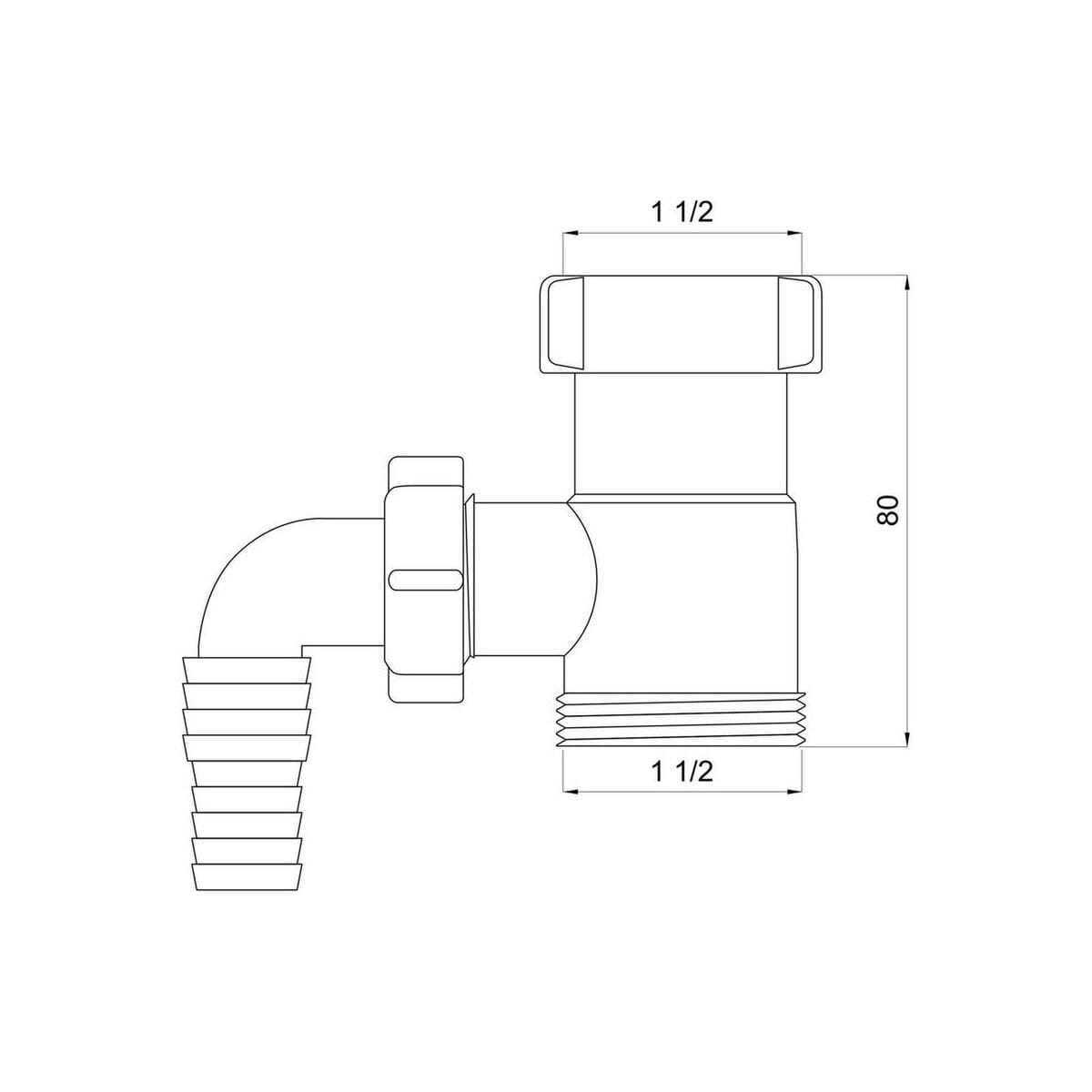 Drain STRAINER Twist Handle Waste Valve - MT - Mrs Treak