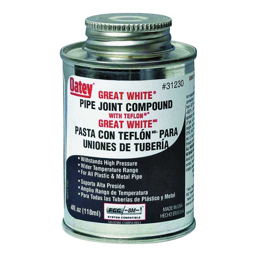 Oatey Great White Pipe Joint Compound - MT - Mrs Treak