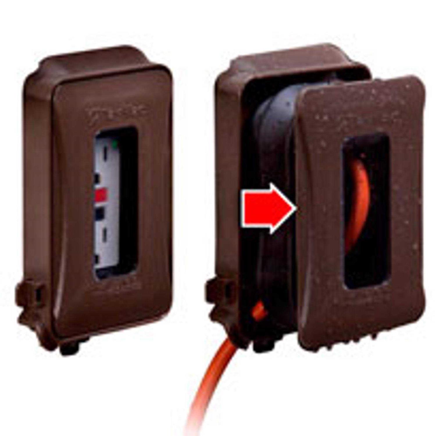 TayMac Weatherproof In-Use Outdoor GFCI Kit MKG420CS - MT - Mrs Treak