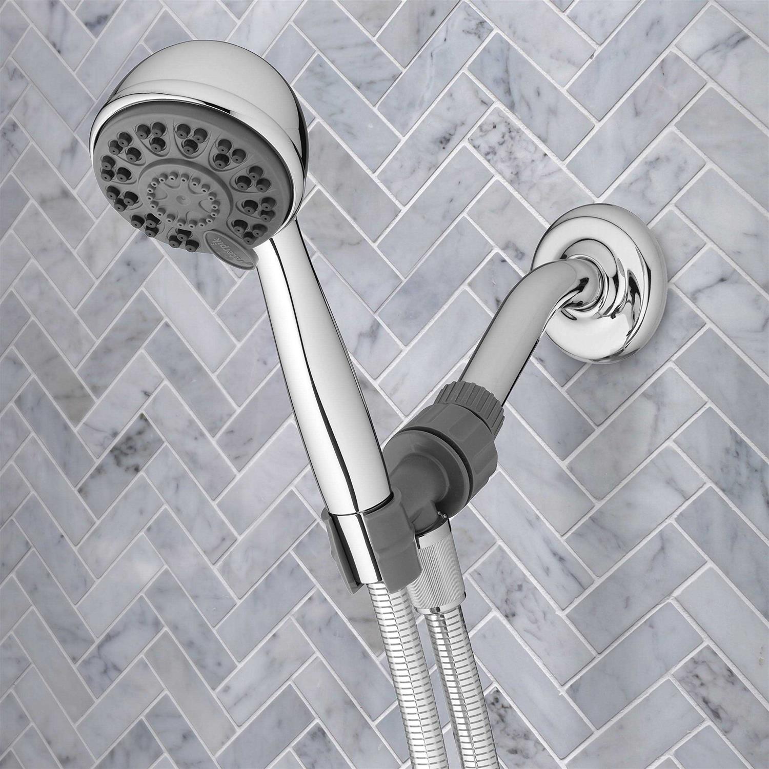 Waterpik Chrome 1 settings Showerhead 1.8 gpm - MT - Mrs Treak