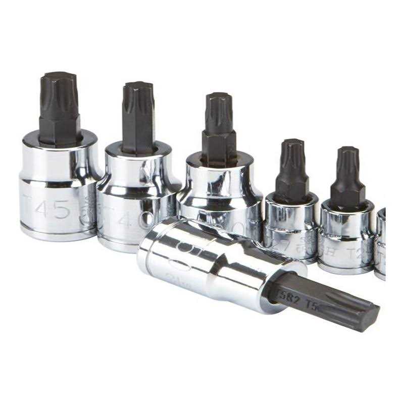 Pittsburgh 1/4 in. 3/8 in. Drive Impact E-Socket Set - MT - Mrs Treak