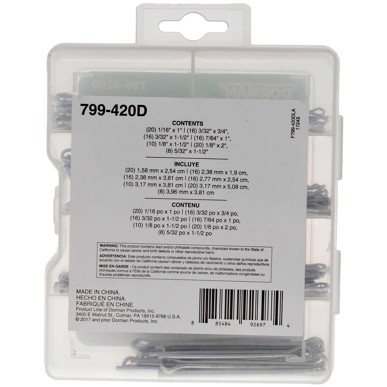 Dorman 799-335D Pro Pack Washers Grade 8/Class 10.9 - MT - Mrs Treak