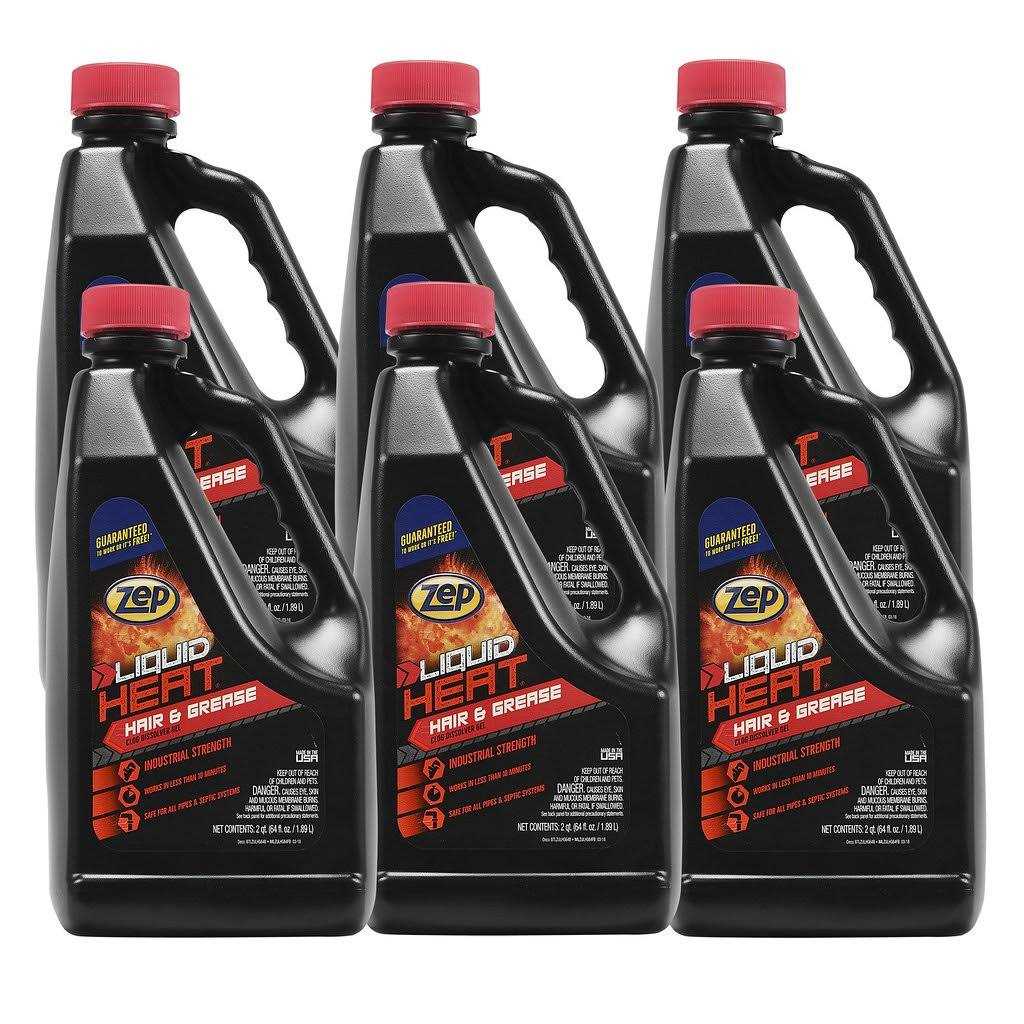 Zep Liquid Heat Drain Opener Gel - Mrs Treak