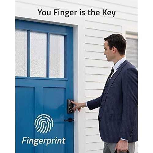 eufy Security Smart Lock C220 Fingerprint Keyless Entry Door Lock - MT - Mrs Treak