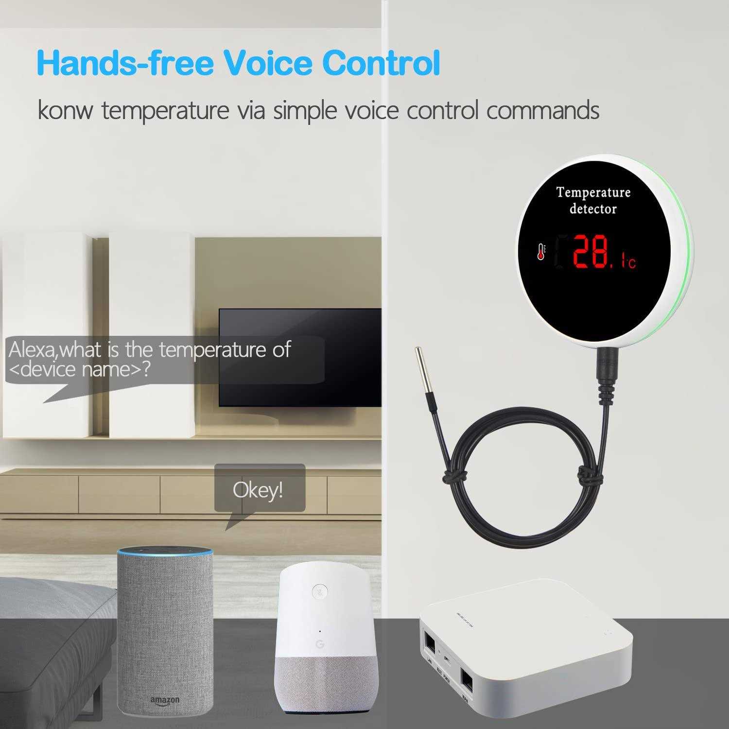 WIFI Smart Water Valve Shut Off Tool Automatic Remote Control On And Off Electric Gas Shutoff Valve Main Compatible With Alexa - MT - Mrs Treak