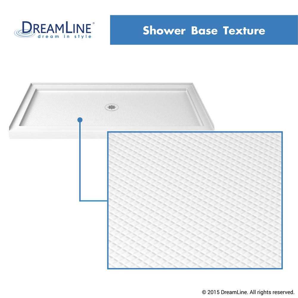 DreamLine SlimLine 60 in. x 36 in. Single Threshold Shower Base DLT-1136602 - MT - Mrs Treak