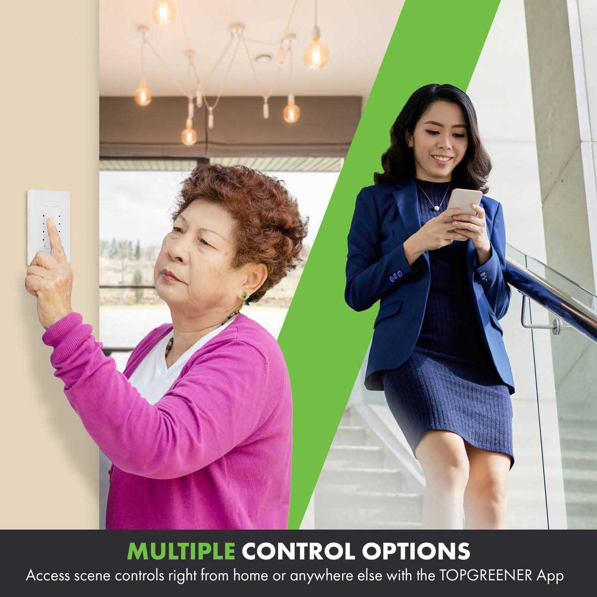 Topgreener Recessed Duplex Receptacle Outlet Flush Mounted Tamper-Resistant - MT - Mrs Treak