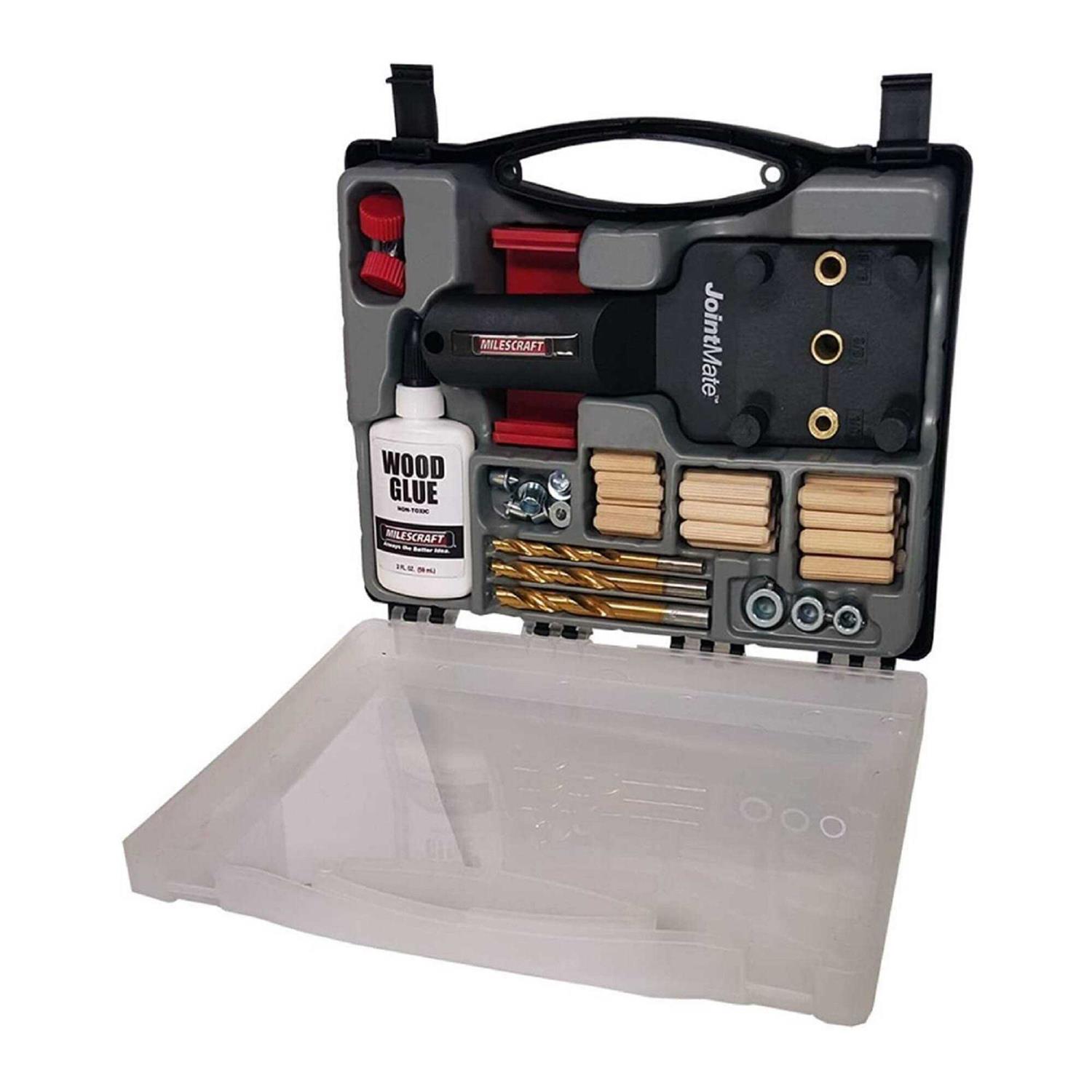 Milescraft Doweling Bundle with Handheld Dowel Jig, Dowel Pins and Dowel Kits - MT - Mrs Treak