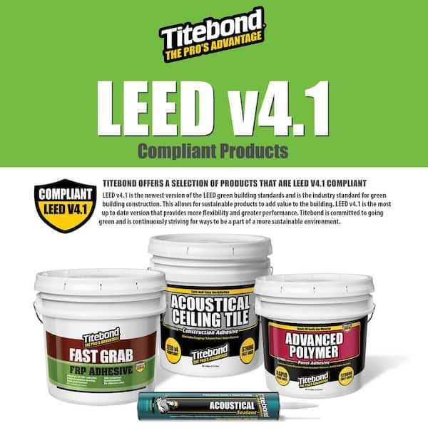 Titebond 28 oz. Acoustical Smoke And Sound Sealant (12-Pack), White - MT - Mrs Treak