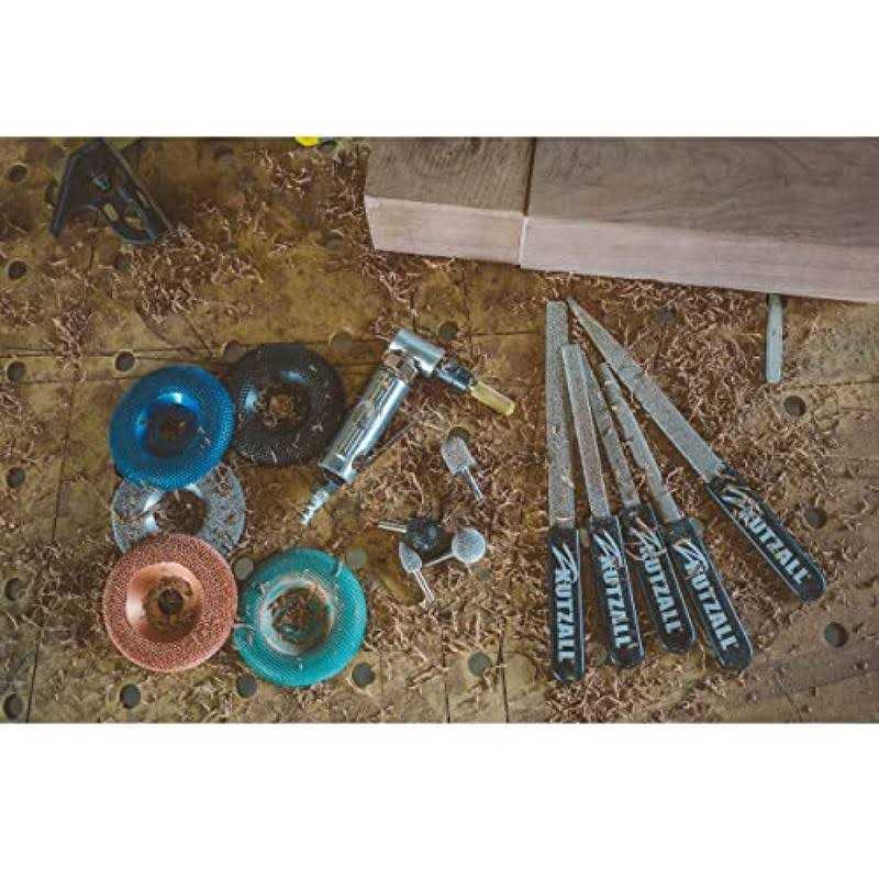 Sworker Carbide Burr Set 1/4 Shank 8PCS Die Grinder Bits Rotary Rasp File for Metal Wood Weld Concrete Stone Grinding Porting Deburring Engraving - MT - Mrs Treak