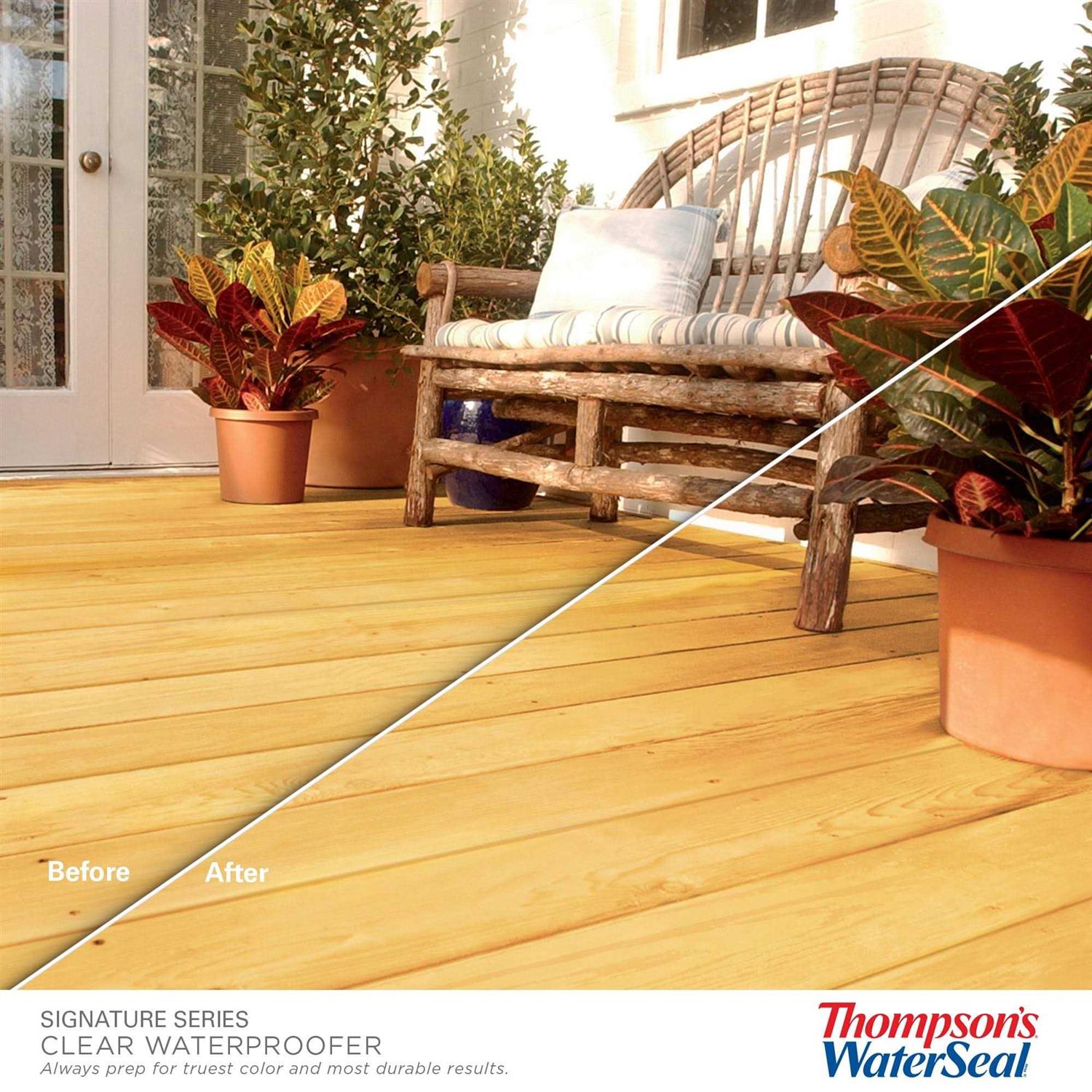 Thompson’s WaterSeal Semi-Transparent Wood Sealer - MT - Mrs Treak