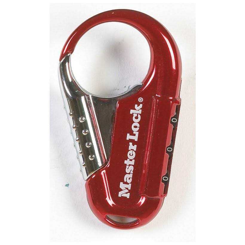 Master Lock Aluminum Alpha Luggage Lock, 1.57 - MT - Mrs Treak