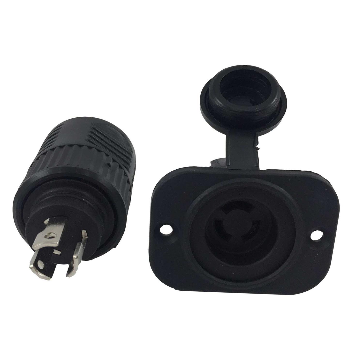 Marinco ConnectPro 3-Wire Receptacle 6-Gauge Adapter 12VBRAD - MT - Mrs Treak