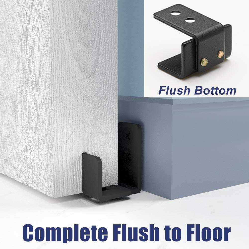 SMARTSMITH Ball Bearings Design!!!New Upgraded 2 Pcs Barn Door Floor Guide for Doors!!! - MT - Mrs Treak