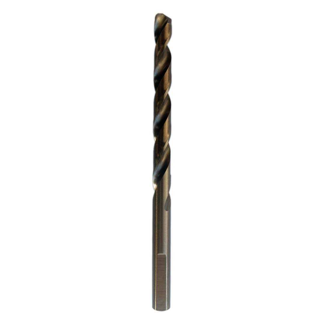Drill Hulk 1/8-Inch Cobalt Steel M35 Jobber Length Twist Drill Bits for Hard - MT - Mrs Treak