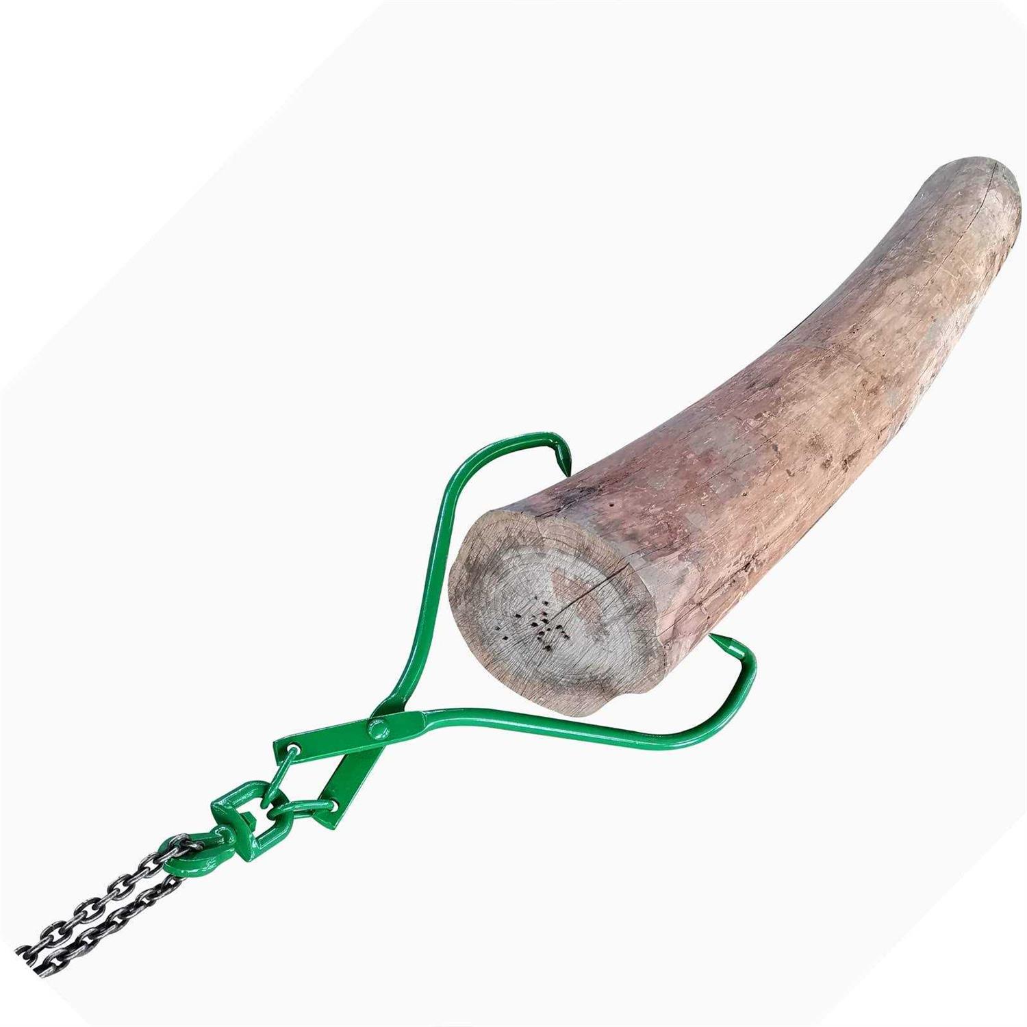 Timber Claw Hook Log Lifting Tongs Heavy Duty Grapple Timber Claw - MT - Mrs Treak