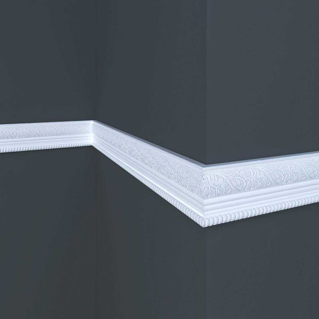 Ornamental Mouldings 15/32-in x 5-1/2-in x 8-ft Traditional Unfinished White Hardwood Baseboard Moulding OML30B-8FTWHW - MT - Mrs Treak