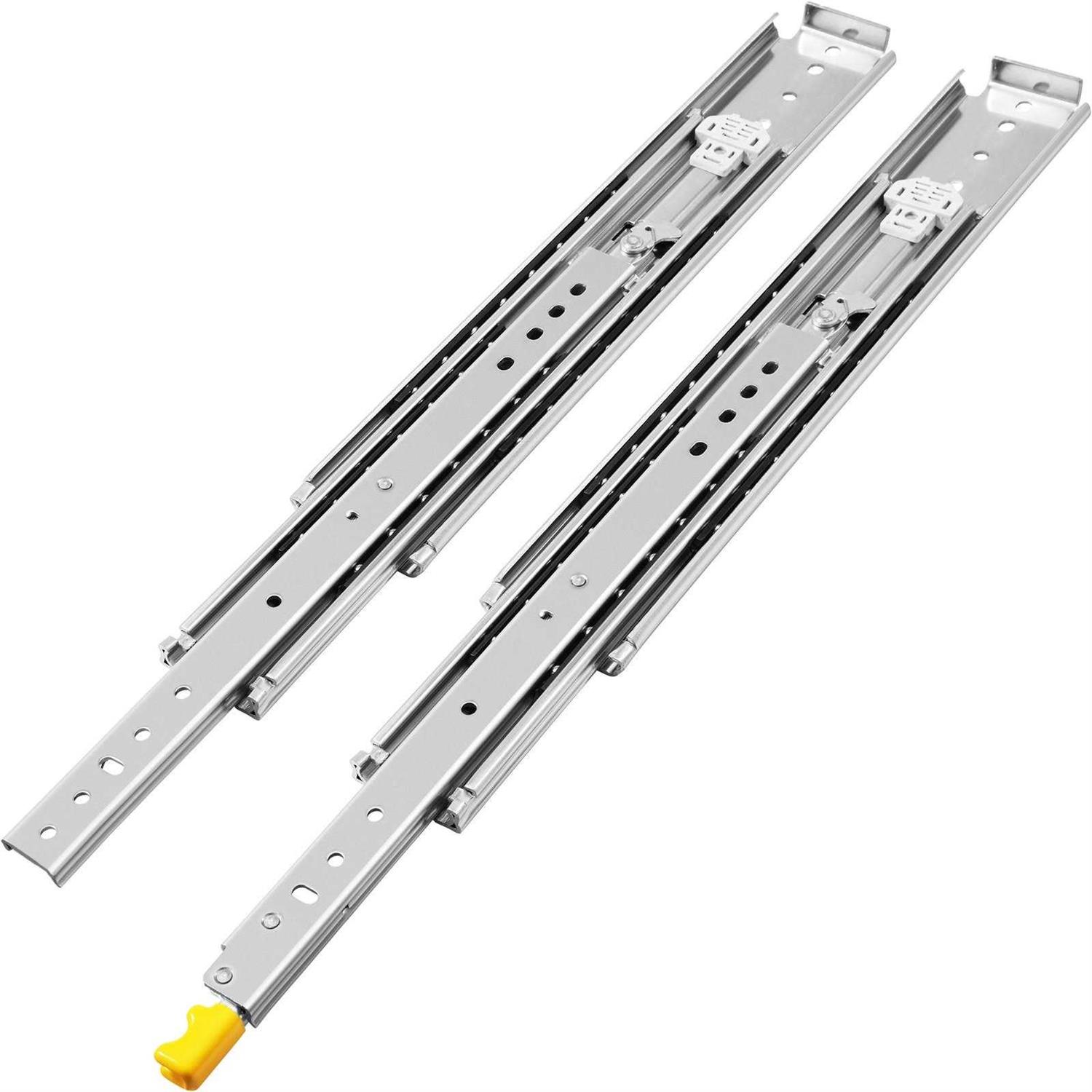 VEVOR Drawer Slides 1 Pair Locking Drawer Slides 500lbs Load Capacity Heavy Duty Drawer Slides - MT - Mrs Treak