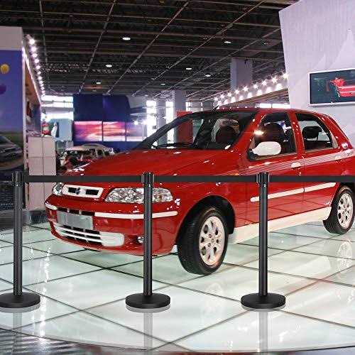 Yaheetech Retractable Belt Stanchion Set Crowd Control Stanchion Stanchion - Mrs Treak