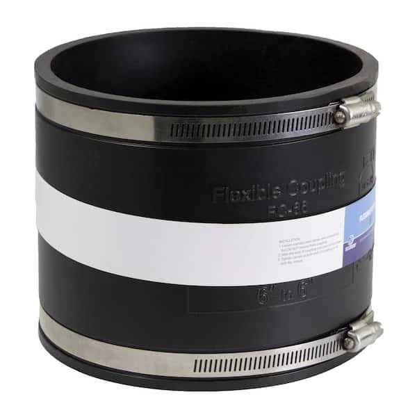 The Plumber’s Choice 6 in. Long 2-Bolt IPS Pipe Repair Clamp - MT - Mrs Treak