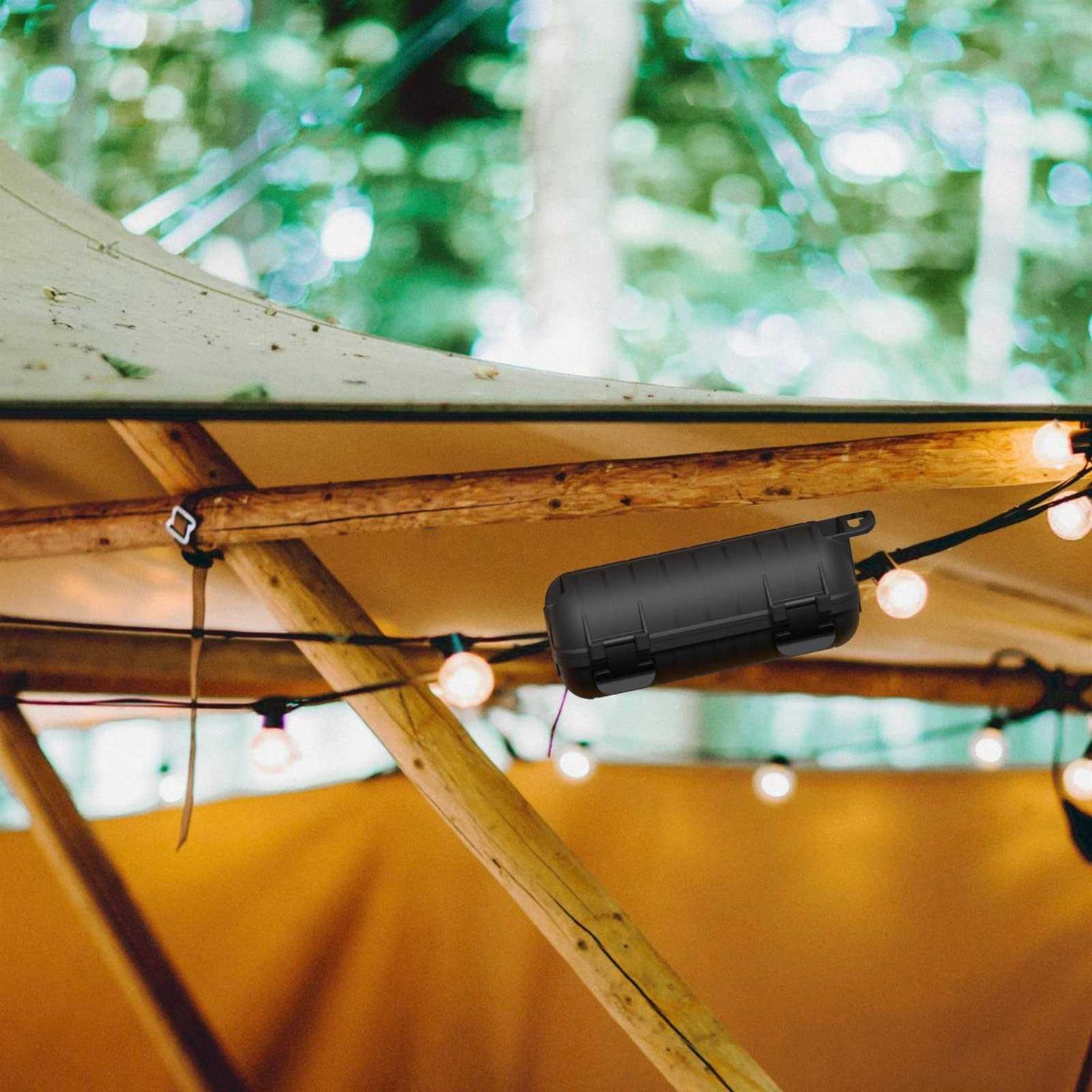 Extension Cord Cover Outdoor Cord Connector Protector IP54 Waterproof with 4 Detachable Latches - MT - Mrs Treak