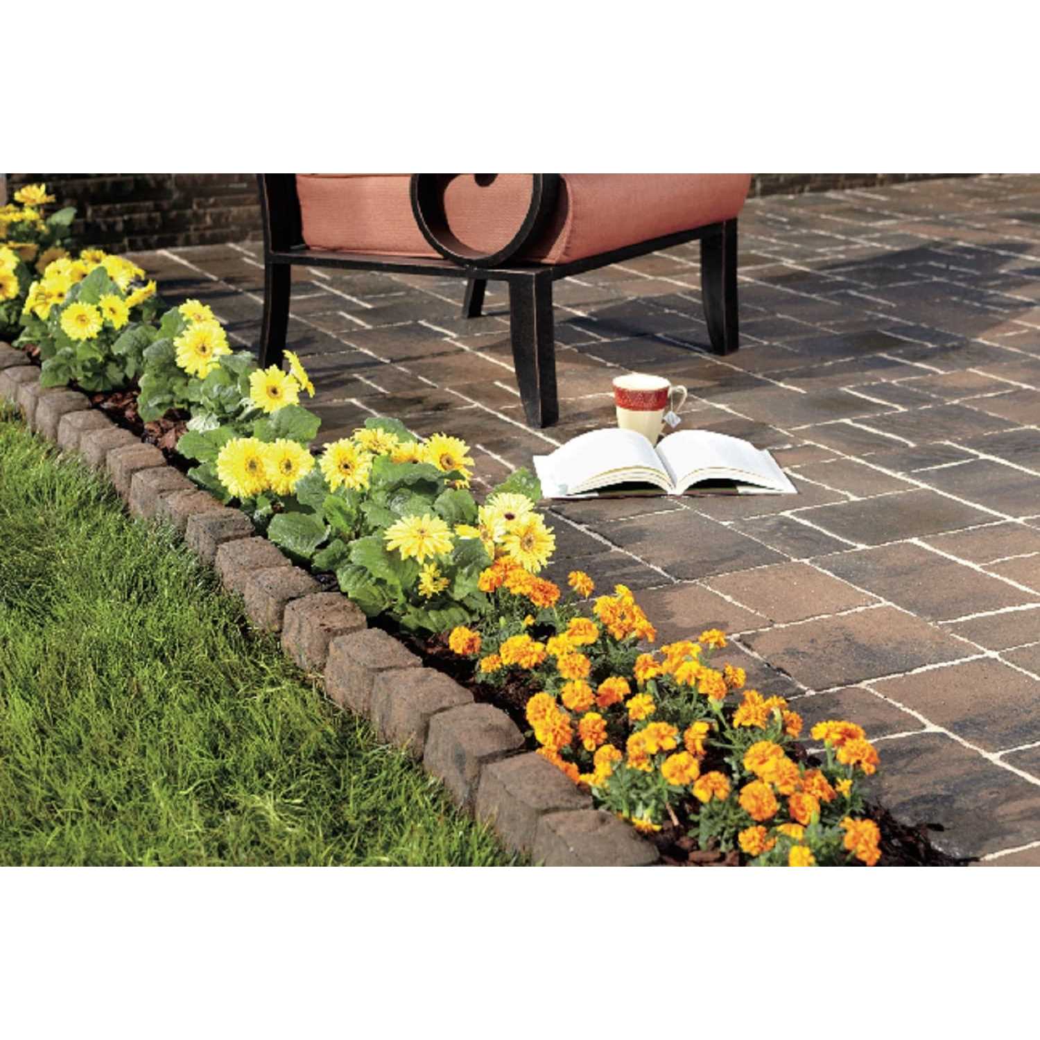 Lowe’s Four Cobble 16 L x 16 W x 2 H Patio Stone in Brown – Each - MT - Mrs Treak