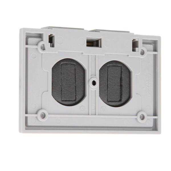 Leviton 4976-FS 1 Gang Duplex device Weather-Resistant Cover - MT - Mrs Treak