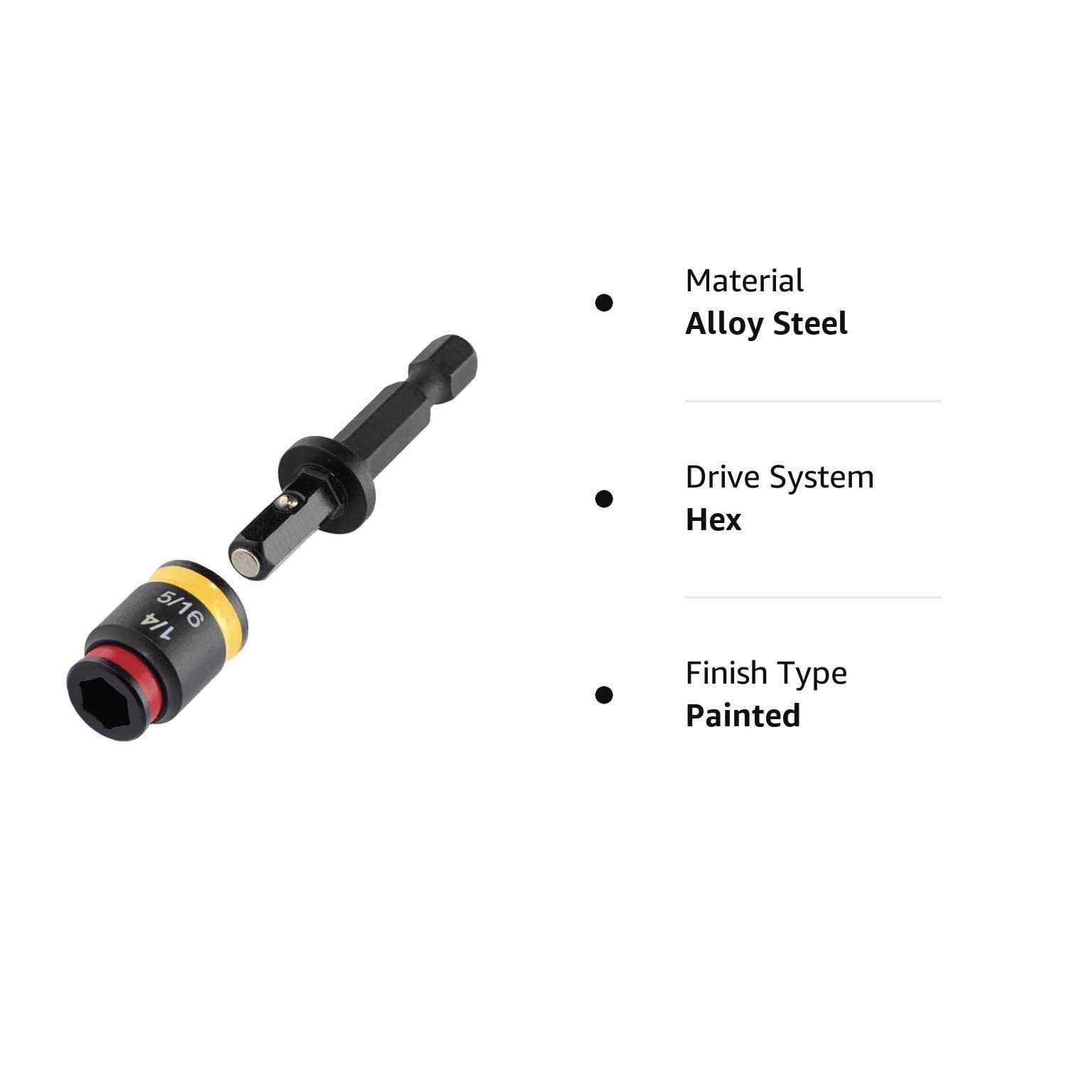 Malco MSHC 1/4 & 5/16 Reversible Hex Chuck Driver - MT - Mrs Treak
