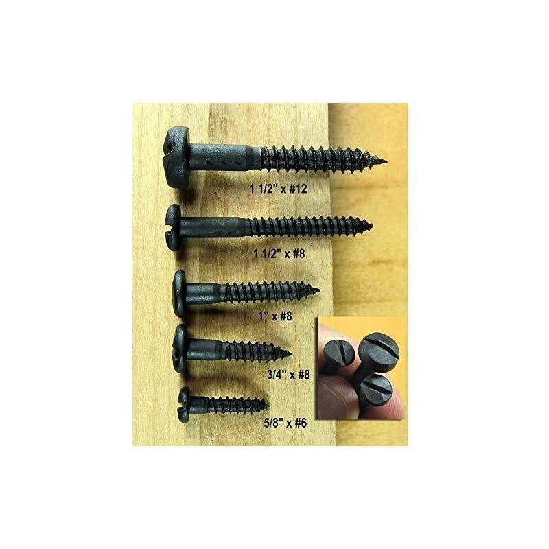 Wild West Hardware Rustic Pyramid Head Wood Screws #8 X 1 - MT - Mrs Treak