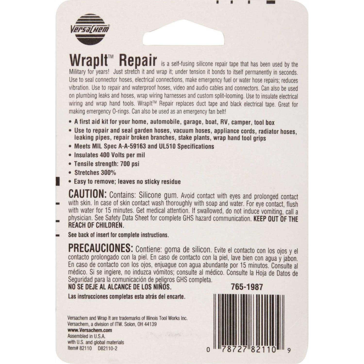 Versachem Tiger Patch Muffler/Tailpipe Tape - MT - Mrs Treak