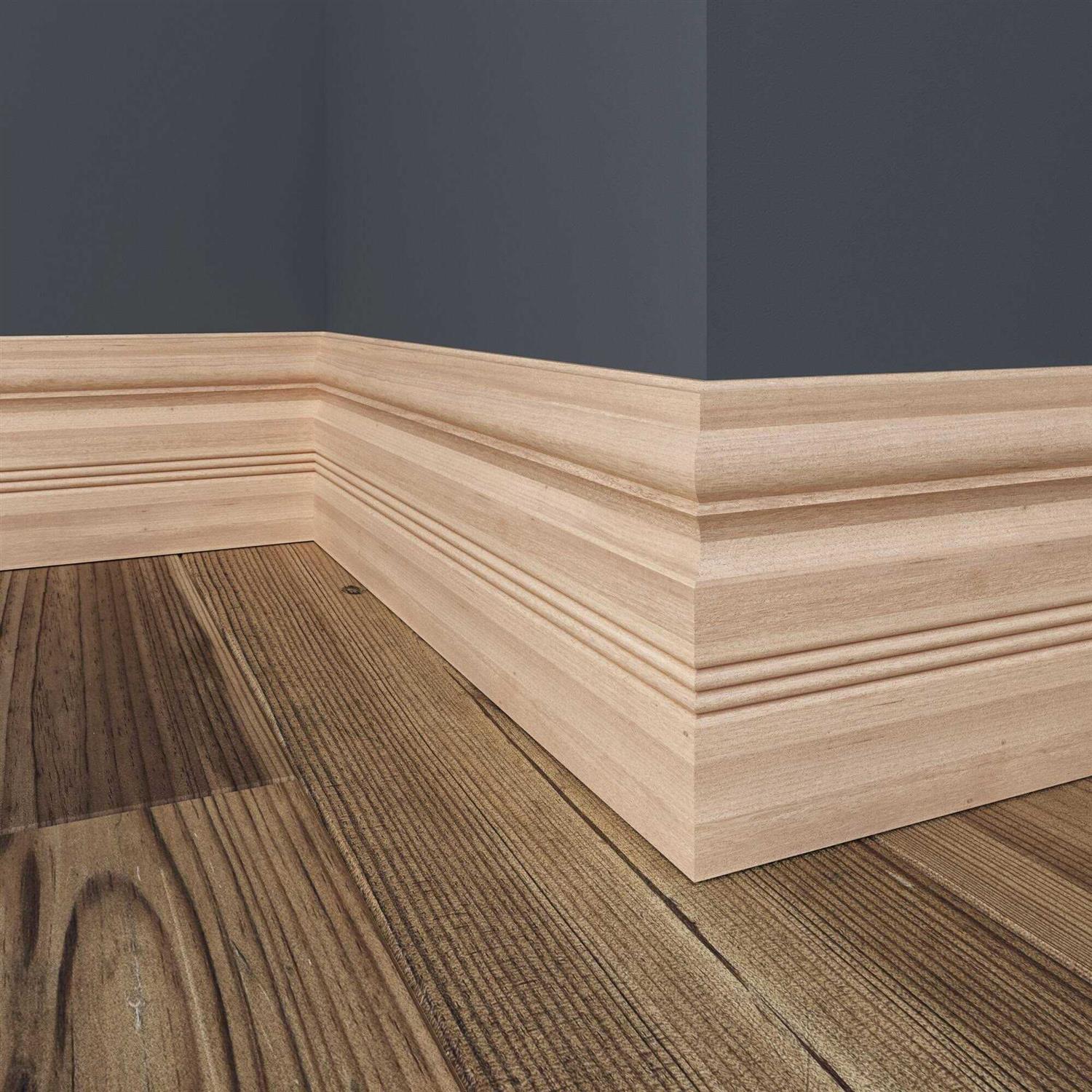 Ornamental Mouldings 1425-4WHW 0.375 in. D x 0.875 in W. x 48 in. L Unfinished White Hardwood Vine Embossed Trim Moulding - MT - Mrs Treak