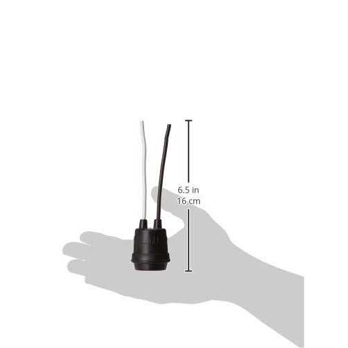 Follite ICC Lite Waterproof Black Pigtail Lamp Socket - MT - Mrs Treak