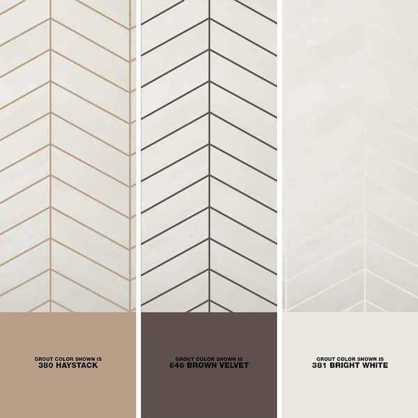 Montgomery Chevron 24 x 48 Matte Porcelain Wood-Look Floor and Wall Tile Ivy Hill Tile - MT - Mrs Treak