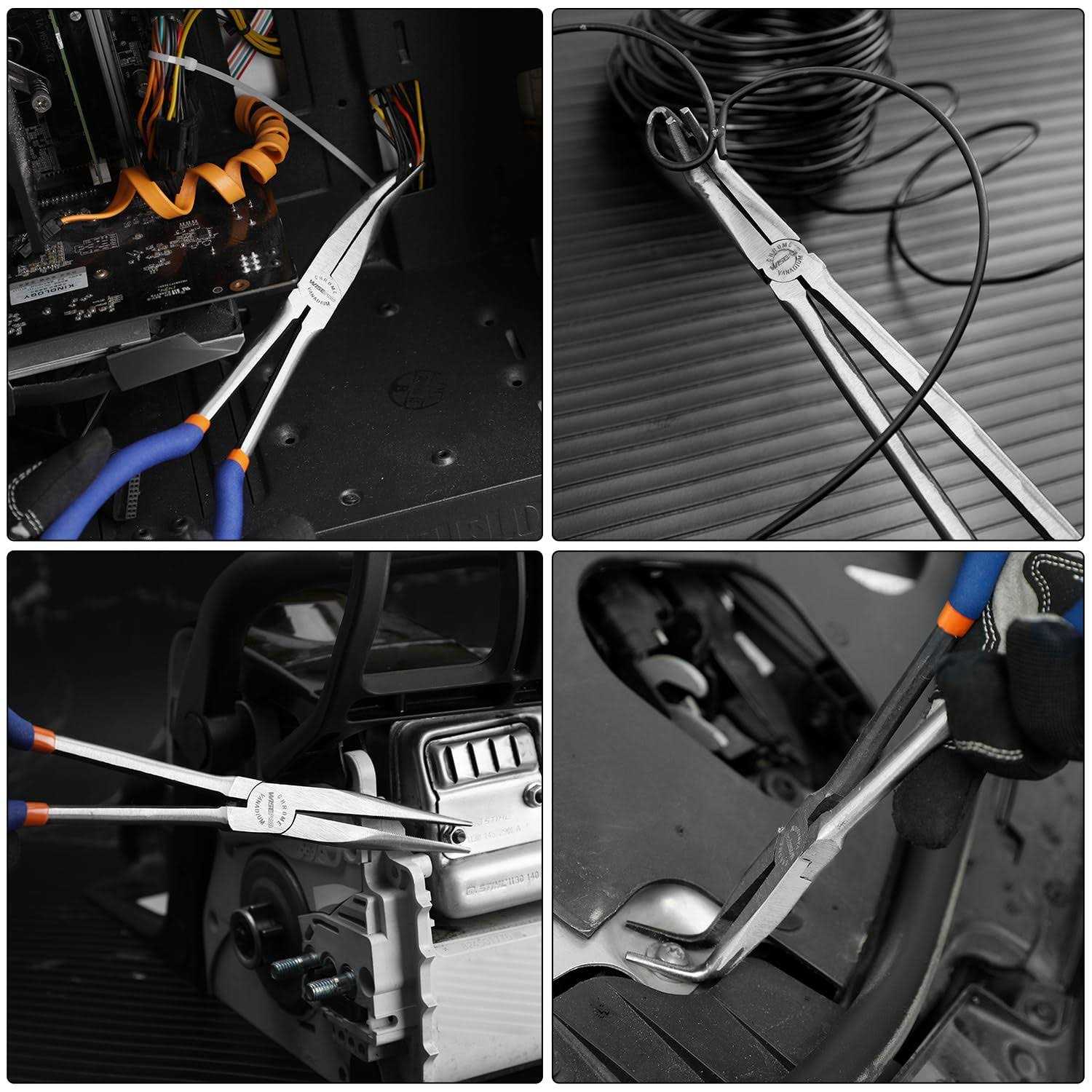 WISEPRO 16 Inch Extra Long Reach Needle Nose Pliers - MT - Mrs Treak