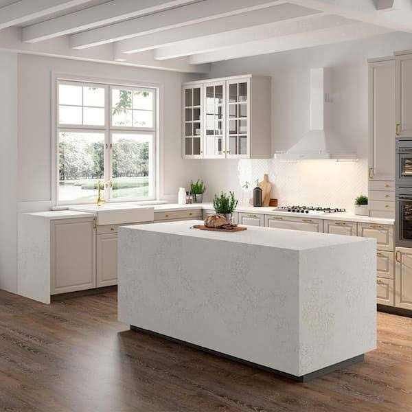 VIATERA 3 in. x 3 in. Quartz Countertop Sample - MT - Mrs Treak
