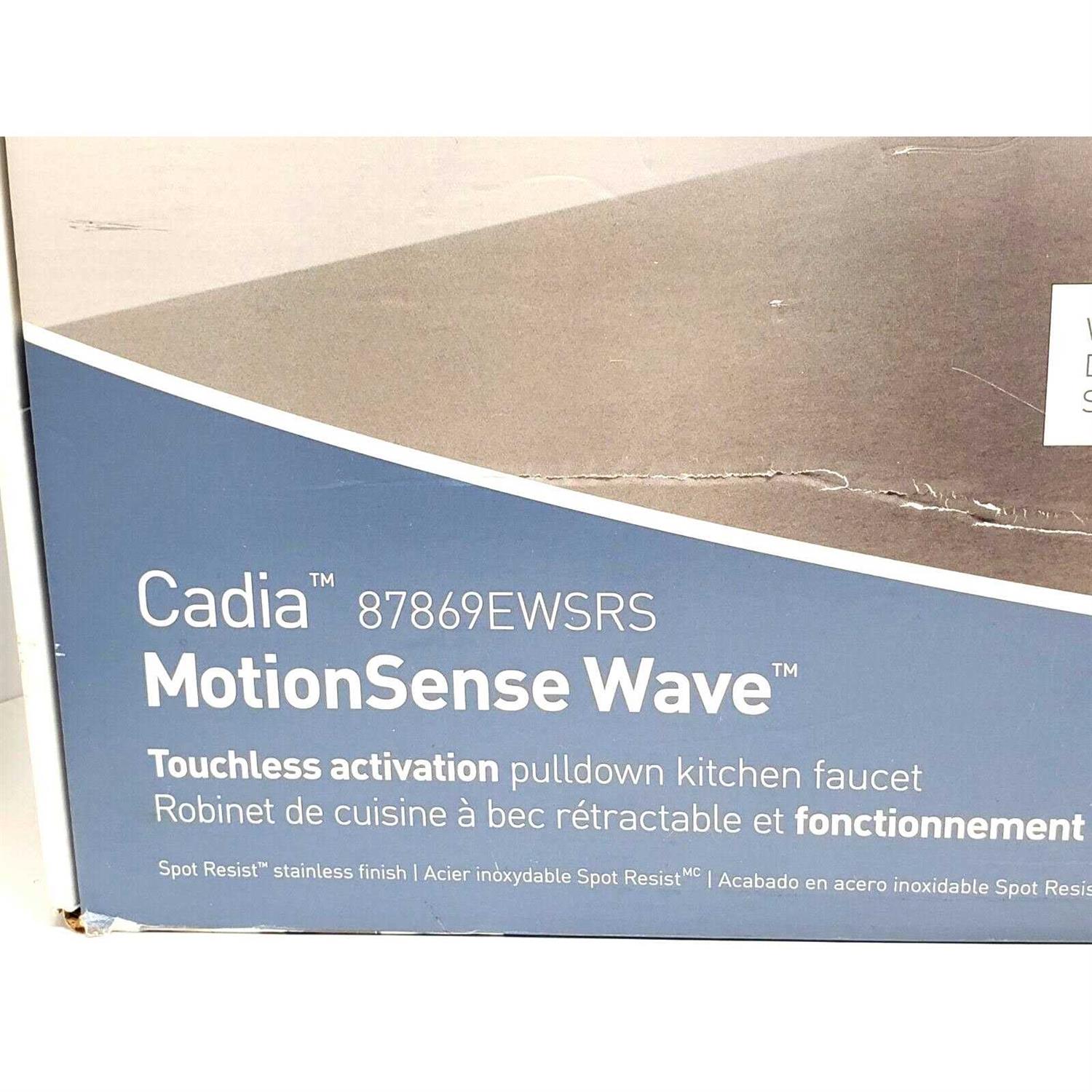 Moen CA87888 Chrome Caldwell Handle Kitchen Faucet - MT - Mrs Treak