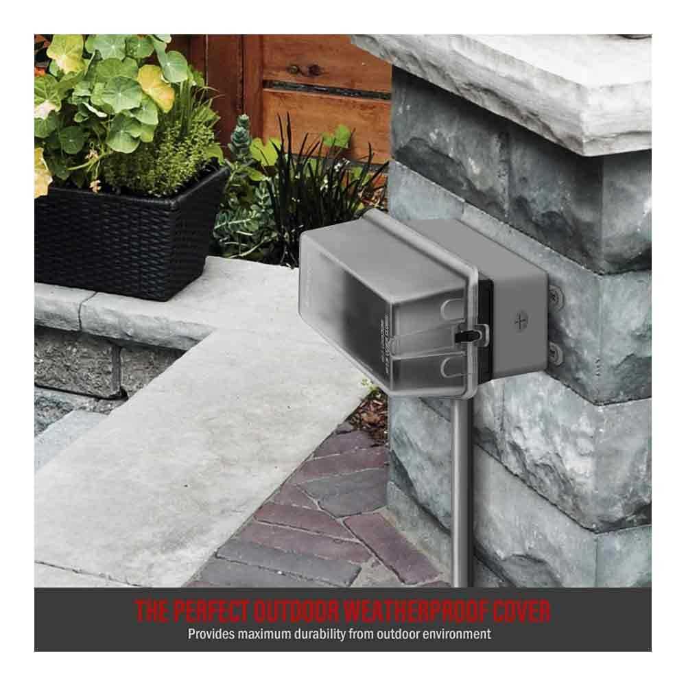 Enerlites Elite Series Screwless Decorator Wall Plate Child Safe Outlet Cover - MT - Mrs Treak