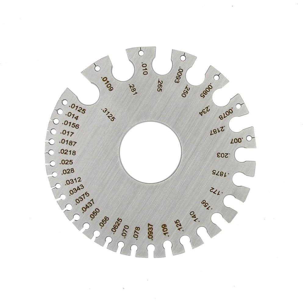 DGOL Stainless Steel Mini Portable Metal Sheet Thickness Gauge Material Wire Thickness Gage - MT - Mrs Treak