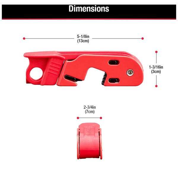 Master Lock Grip Tight Circuit Breaker Lockout 491B - MT - Mrs Treak