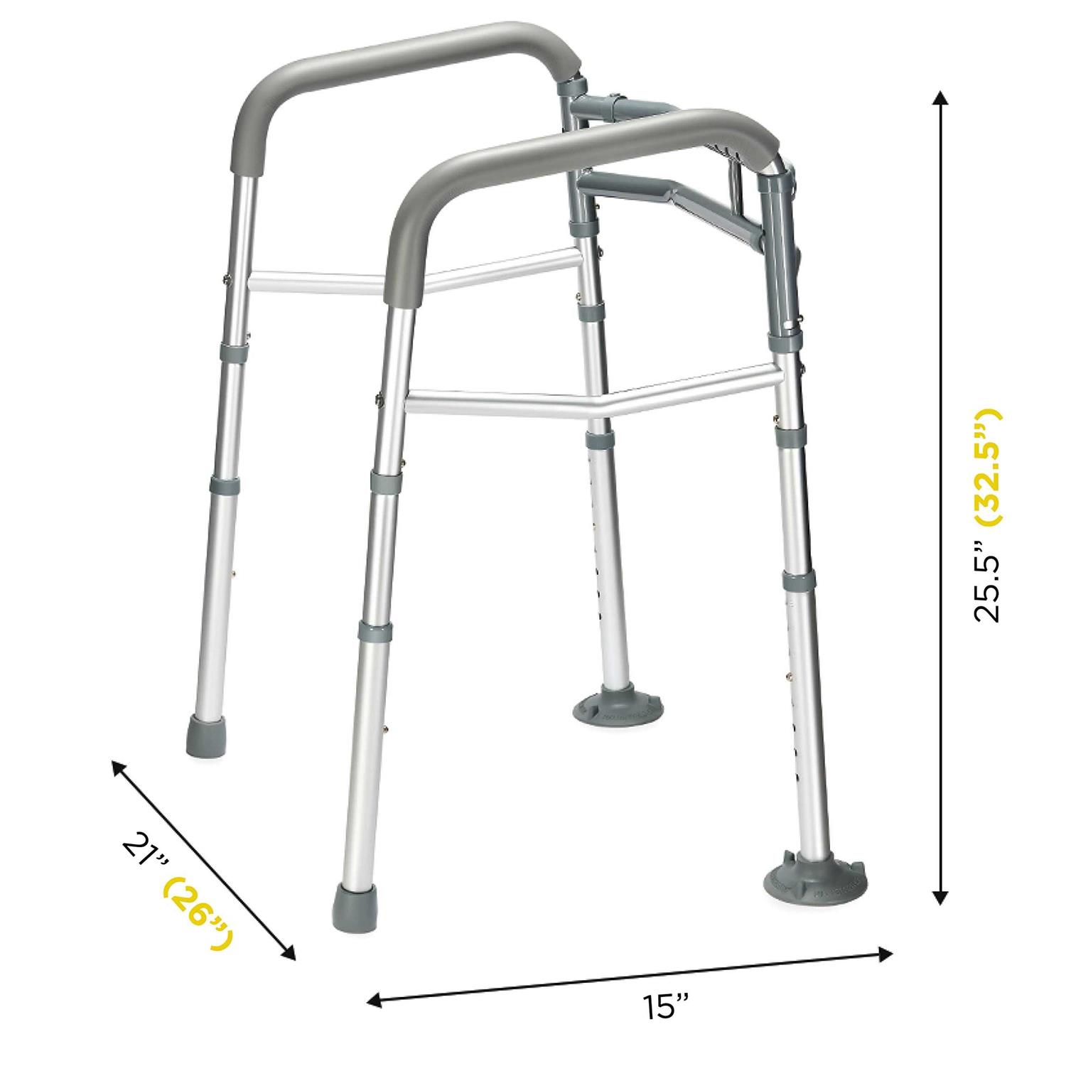 Toilet Safety Frame & Rails Stability Bathroom Handrails Assist Grab Bar Handles & Railings for Elderly - MT - Mrs Treak