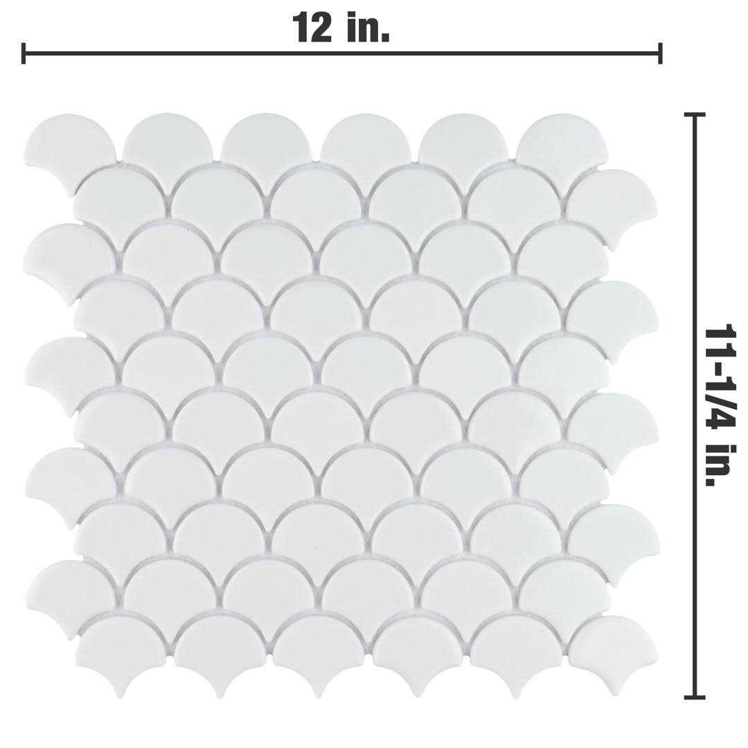 Merola Tile EliteTile Sample Porcelain Mosaic Floor Wall Tile - MT - Mrs Treak